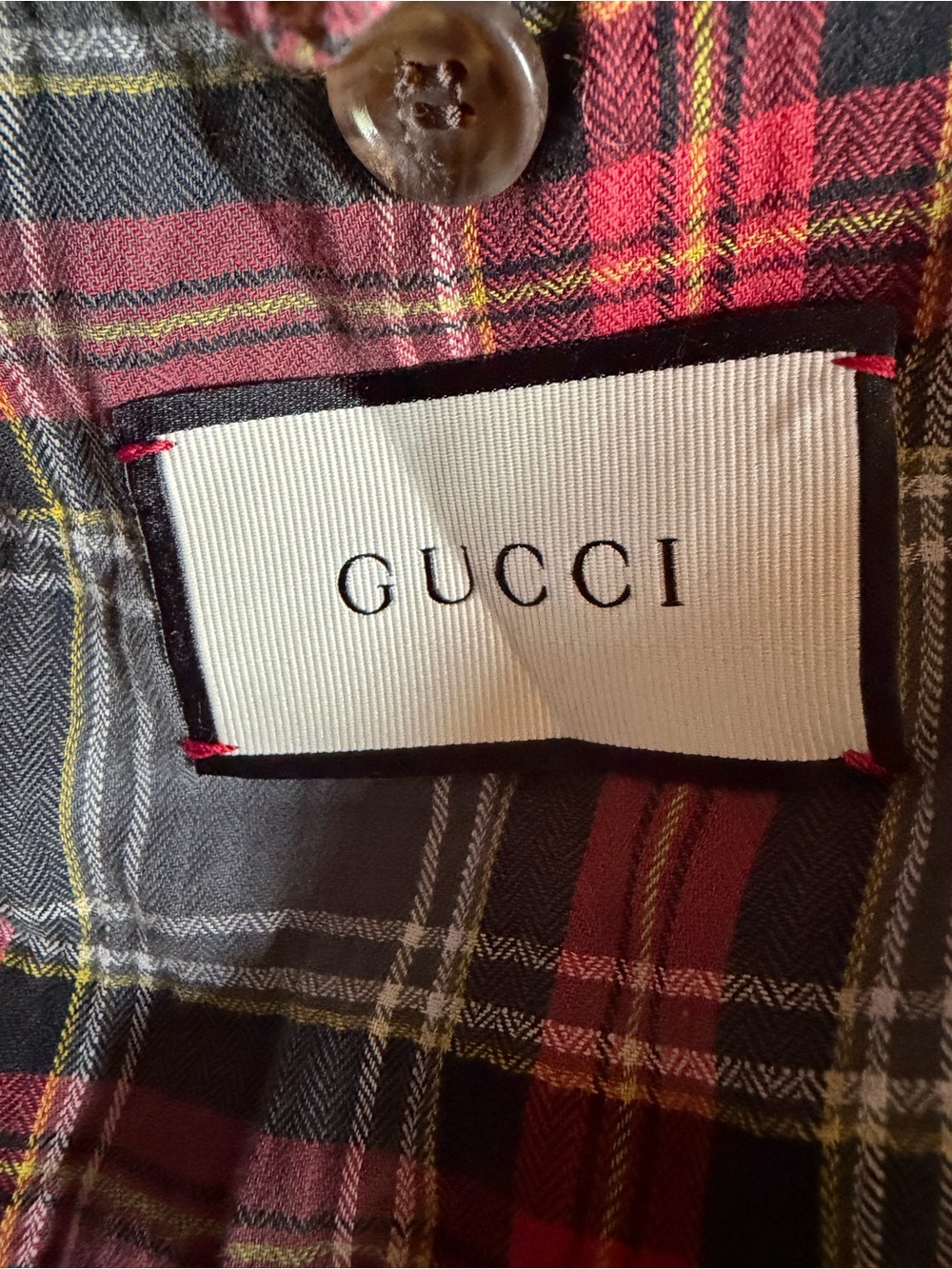 Gucci Blue Denim Jacket with Yellow Appliqué - Picture 5 of 7